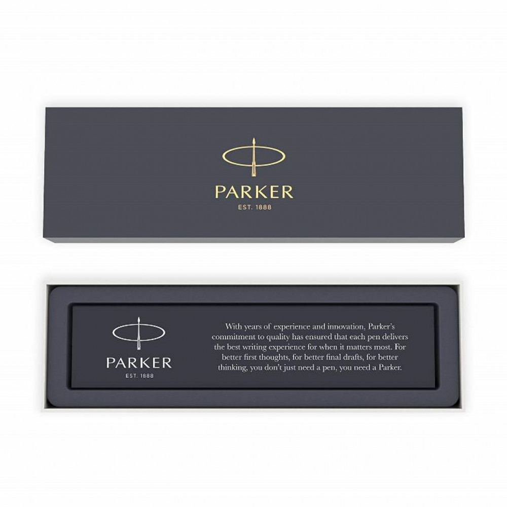 Набор: шариковая + перьевая ручки Parker IM FK221, Black GT (Перо М)