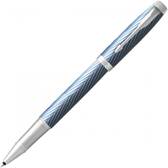 Ручка-роллер Parker IM Premium T318, Blue Grey CT