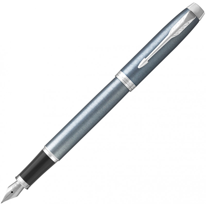 Перьевая ручка Parker IM Core F321, Light Blue Grey CT (Перо F)