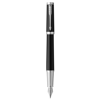 Ручка перьевая Parker Ingenuity Core F570, Lacquer Black СT (Перо F)