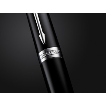 Ручка перьевая Parker Ingenuity Core F570, Lacquer Black СT (Перо F)