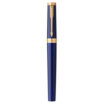 Ручка перьевая Parker Ingenuity Core F570, Lacquer Blue GT (Перо F)