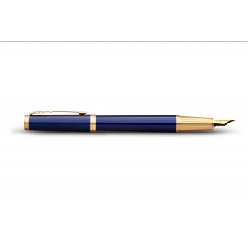 Ручка перьевая Parker Ingenuity Core F570, Lacquer Blue GT (Перо F)