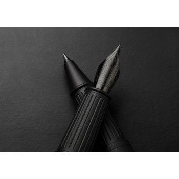 Ручка перьевая Parker Ingenuity Core F570, Matt Lacquer Black BT (Перо F)