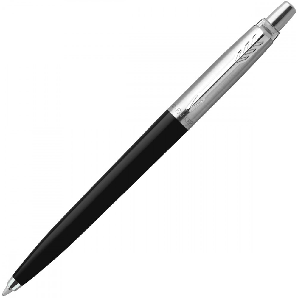 Набор: глевая ручка Parker Jotter Original + черные гелевые стержни 5шт толщина линии (M - 0,7мм), блистер