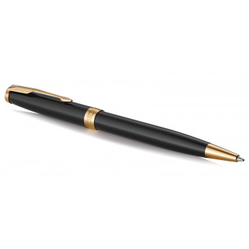 Шариковая ручка Parker Sonnet Core K530, Lacquer Deep Black GT