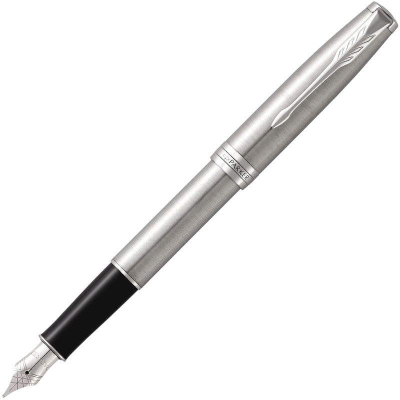 Перьевая ручка Parker Sonnet Core F526, Stainless Steel CT (Перо F)